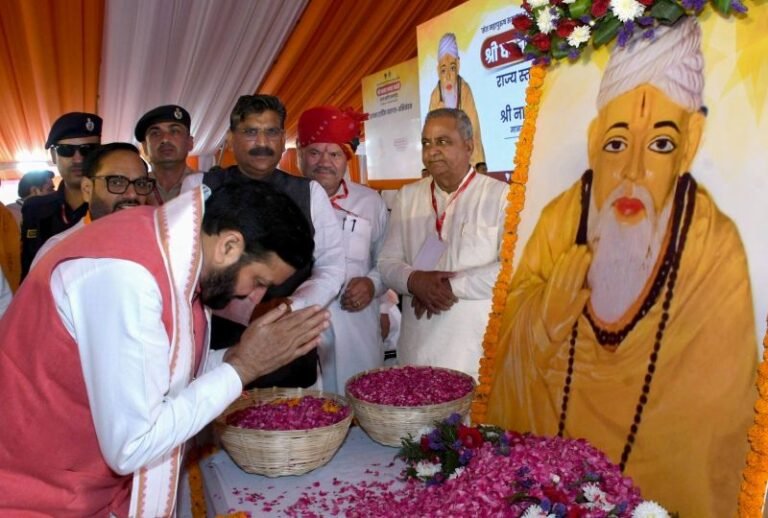 श्री धन्ना भगत जी की जयंती पर मुख्यमंत्री नायब सिंह सैनी का आह्वान—समरस समाज और नशामुक्त हरियाणा के निर्माण में सभी निभाएं भूमिका