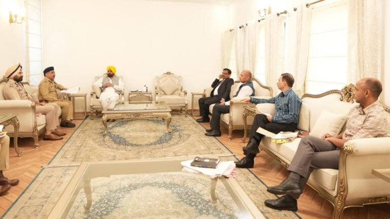 Punjab CM Bhagwant Mann Approves Recruitment of 5,500 Jawans to Strengthen Border Security