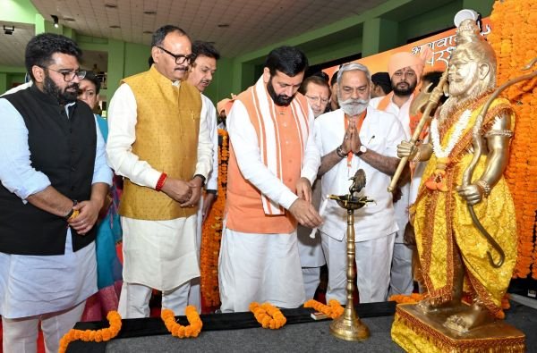 On Lord Parshuram’s Birth Anniversary, Haryana CM Nayab Singh Saini Urges Youth to Embrace Courage, Knowledge, and Service