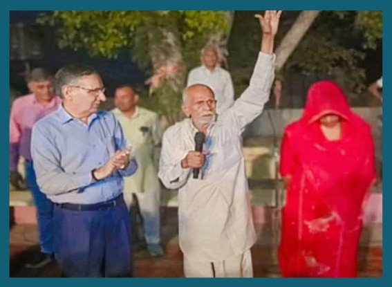 ढाणी बीरन की चौपाल से उठी नई सुबह:हरियाणा के एक गांव ने बेटियों-बहुओं को घूंघट से दी आज़ादी