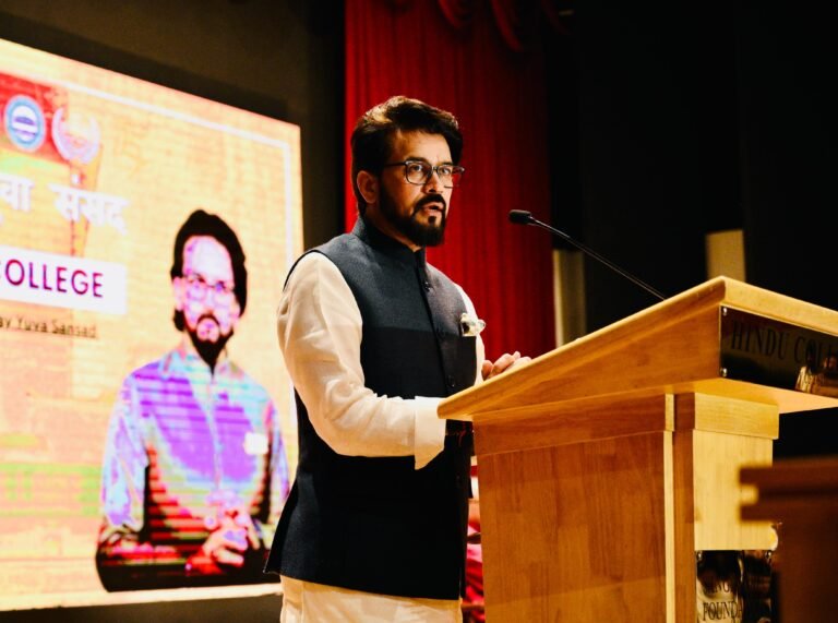 सर्वोदय युवा संसद में अनुराग ठाकुर का युवाओं से संवाद: विकसित भारत, राजनीतिक भागीदारी और सामाजिक न्याय पर रखा स्पष्ट दृष्टिकोण