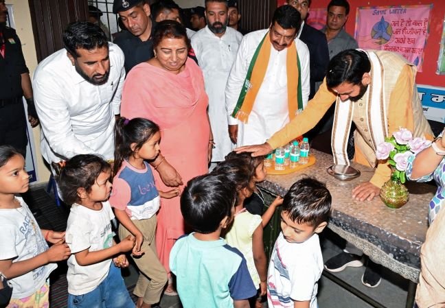 CM Nayab Singh Saini Visits Village Ramgarh Under “Gaon Chalo” Campaign, Reinforces Vision of Grassroots Development and Clean Governance