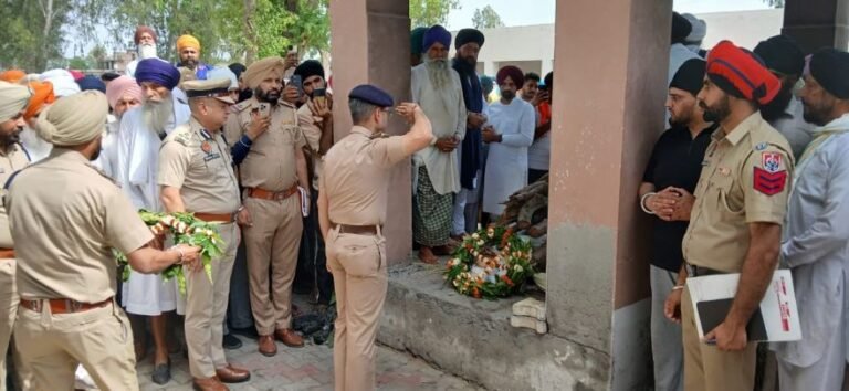 Punjab Pays Tribute to Martyr SI Charanjit Singh as DGP Gaurav Yadav Attends Cremation Ceremony in Tarn Taran