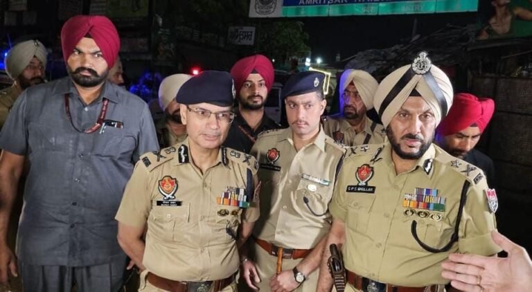 DGP Gaurav Yadav Leads Statewide Night Domination Drive in Punjab to Boost Safety Ahead of Vaisakhi